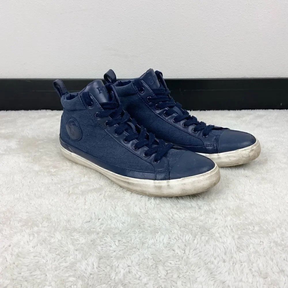 Polo Ralph Lauren Clarke High-Top Sneakers
